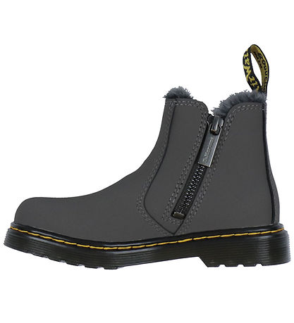 Dr. Martens Stiefel - 2976 Leonore J - Gunmetal Soho Buck