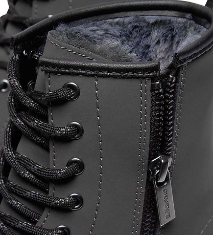 Dr. Martens Stígvél - 1460 Serena - Gunmetal Soho Buck