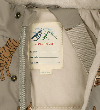 Konges Sløjd Winter Coat - Mismou - Tiger Oak
