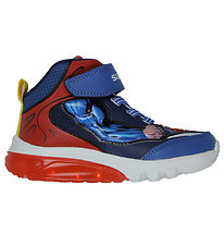 Geox Boots w. Light - J Ciberdron - Blue/Red w. Superman Geox Boots w. Light - J Ciberdron - Blue/Red w. Superman