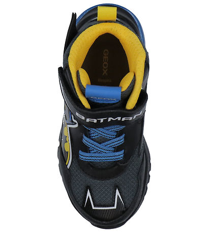 Geox Boots w. Light - J Ciberdron - Black/Yellow w. Batman