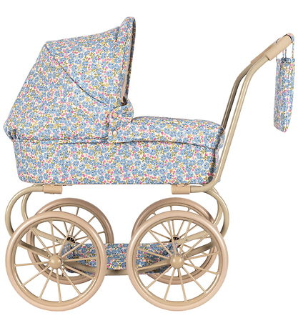 Konges Sløjd Dúkkuvagn - Minnie - Fleur Rosier