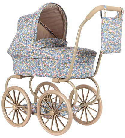 Konges Sløjd Dúkkuvagn - Minnie - Fleur Rosier