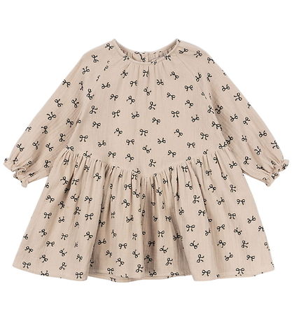 Konges Sløjd Dress - Muslin - Coco - Bow Magnet Konges Sløjd Dress - Muslin - Coco - Bow Magnet