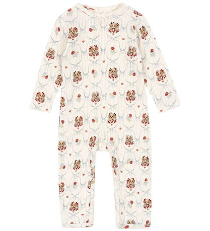 Konges Sløjd Strampler - Rib - Minnie - Welpe m. Lochmuster