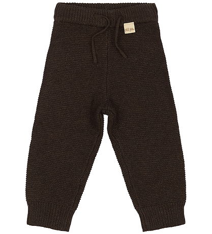 Petit Piao Trousers - PPDago - Knitted - Brown