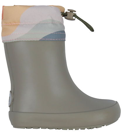 Wheat Lämpösaappaat - Paljain jaloin - Grey Stone