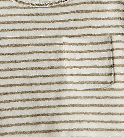 Lil' Atelier Blouse - Knitted - NmmThoro - Turtledove/Sepia Tint