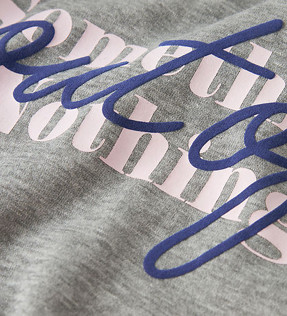 Name It Hoodie - NkfOfina - Grey Melange