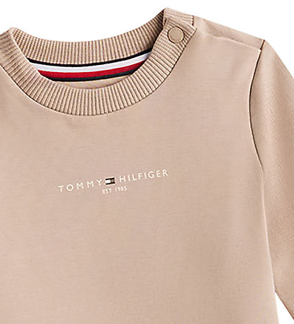 Tommy Hilfiger Sweat Set - Mini Corp - Malted Milk