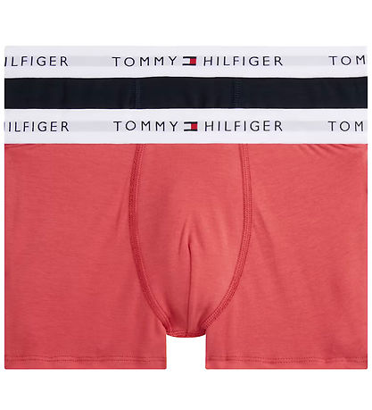 Tommy Hilfiger Boxers - 2-Pack - Frosted Cranberry/Desert Sk