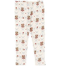 Konges Sløjd Leggings - Rib - Minnie - Valp m. Hullmønster Konges Sløjd Leggings - Rib - Minnie - Valp m. Hullmønster