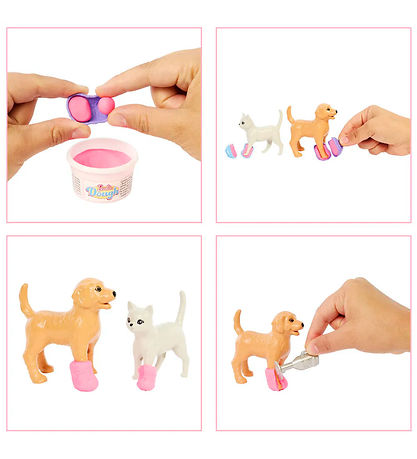 Barbie Dukke - 30 cm - Fast Støpt Dyreklinikk for veterinærer