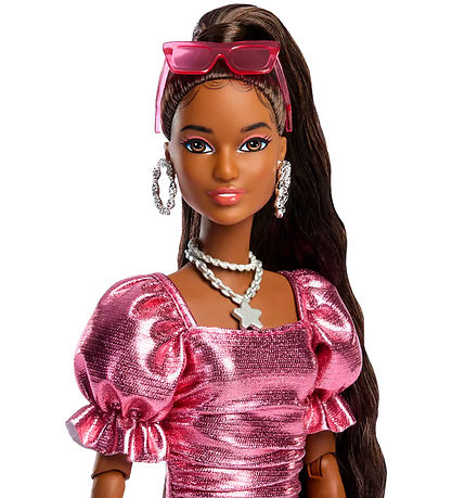 Barbie Dúkka - 30 cm - Deluxe Stíll Bubble Dress Black