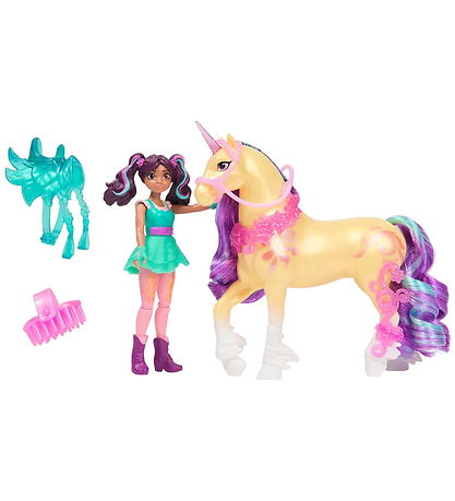 Unicorn Academy Spielfiguren - 13,5 cm - Ava & Leaf Unicorn Academy Spielfiguren - 13,5 cm - Ava & Leaf