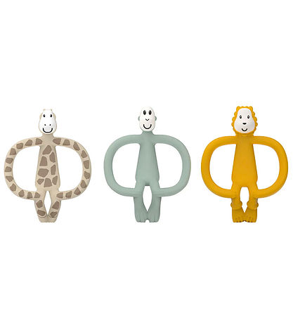 Matchstick Monkey Teether - 3-Pack - Animal Teether Gift Set