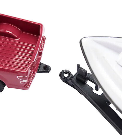 Siku Car w. Boat - Ford F150 w. Motorboat - 1:55 - Red/White Siku Car w. Boat - Ford F150 w. Motorboat - 1:55 - Red/White