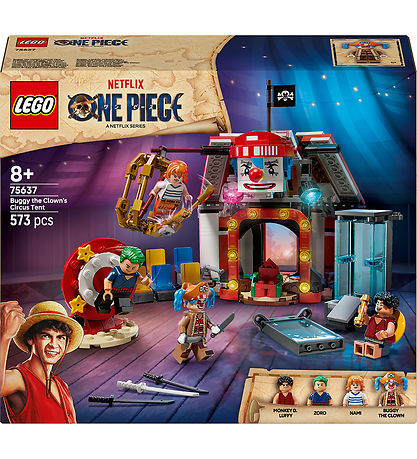 LEGO® One Piece - Clown Buggy's Circus Tent 75637 - 573 Parts LEGO® One Piece - Clown Buggy's Circus Tent 75637 - 573 Parts