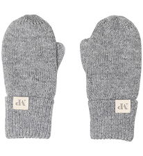 MP Mittens - Wool/Cotton - Uppsala - Grey Melange MP Mittens - Wool/Cotton - Uppsala - Grey Melange