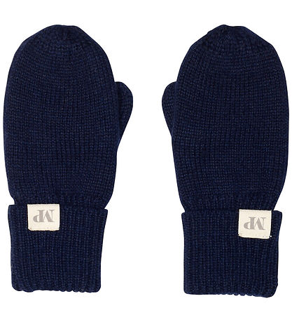 MP Mittens - Wool/Cotton - Uppsala - Peacoat Blue