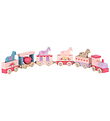 Konges Sløjd Train - Beech - Unicorn - Pink