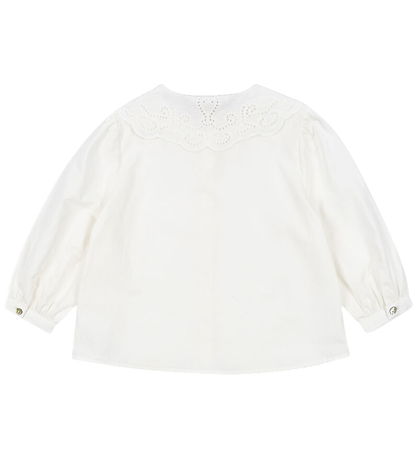 Konges Sløjd Shirt - Rilo Collar - Optic White Konges Sløjd Shirt - Rilo Collar - Optic White