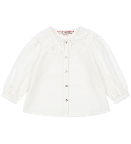 Konges Sløjd Hemd - Rilo-Halsband - Optik White