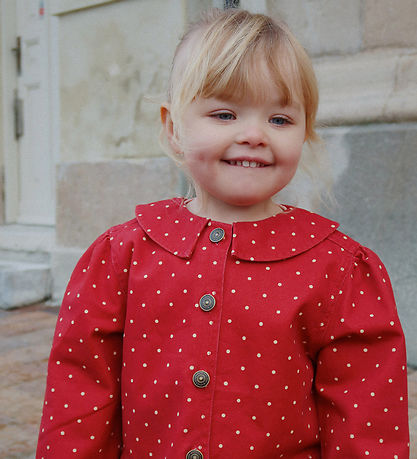 Veste en Jean Konges Sløjd - Nola - Strawberry Dot Veste en Jean Konges Sløjd - Nola - Strawberry Dot