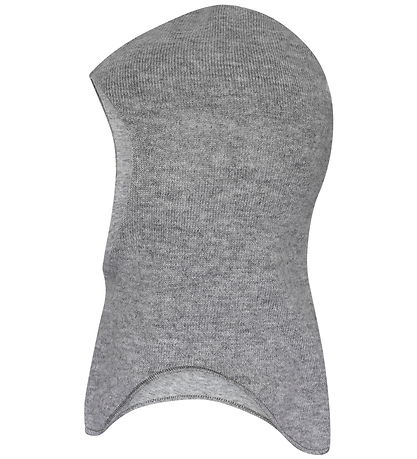 MP Balaclava - Wool/Cotton - 2-layer - Uppsala - Grey Melange