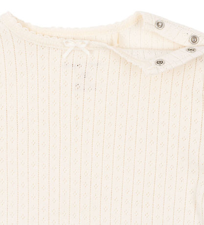 Konges Sløjd Samfella l/e - Rib - Minnie - Antique White