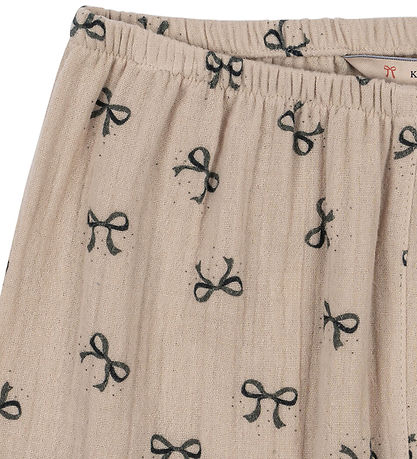 Konges Sløjd Trousers - Muslin - Coco - Bow Magnet
