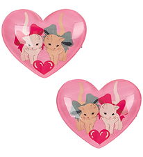 Konges Sløjd Hair Clips - 2-Pack - Vilma - Bow Kitty Konges Sløjd Hair Clips - 2-Pack - Vilma - Bow Kitty