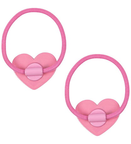 Konges Sløjd Elastic Hair Bands - 2-Pack - Vilma - Bow Kitty