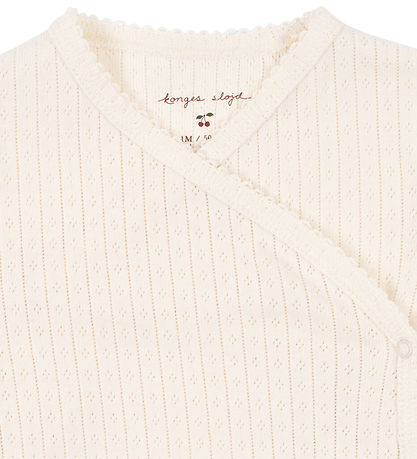 Konges Sløjd Samfella l/e - Rib - Minnie - Antique White