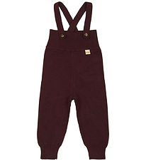 Petit Piao Trousers w. Suspenders - PPDay - Knitted - Coffee Bea Petit Piao Trousers w. Suspenders - PPDay - Knitted - Coffee Bea