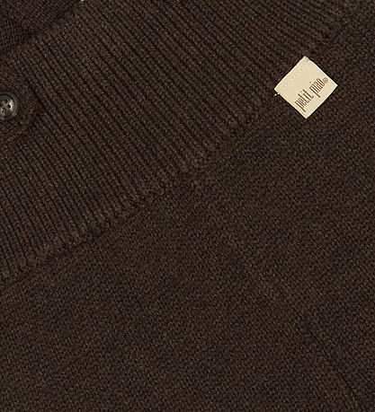 Petit Piao Trousers w. Suspenders - PPDay - Knitted - Coffee Bea