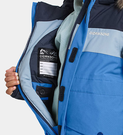 Didriksons Snowsuit - Bjärven - Sapphire Blue