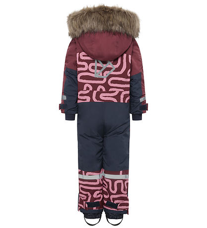 Didriksons Snowsuit - Bjärven - Path S Pink