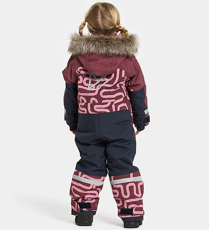 Didriksons Snowsuit - Bjärven - Path S Pink