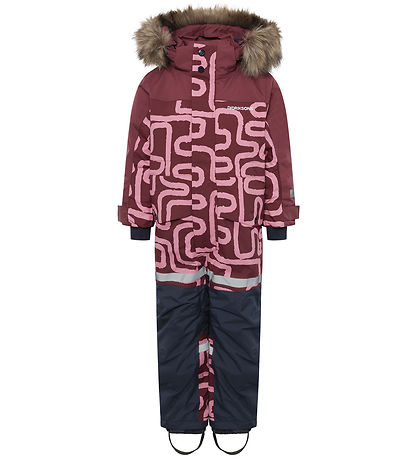 Didriksons Snowsuit - Bjärven - Path S Pink