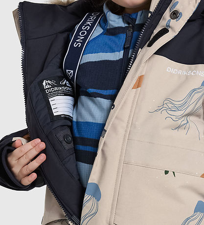 Didriksons Snowsuit - Bjärven - Winter Ocean Multi Reflex Didriksons Snowsuit - Bjärven - Winter Ocean Multi Reflex
