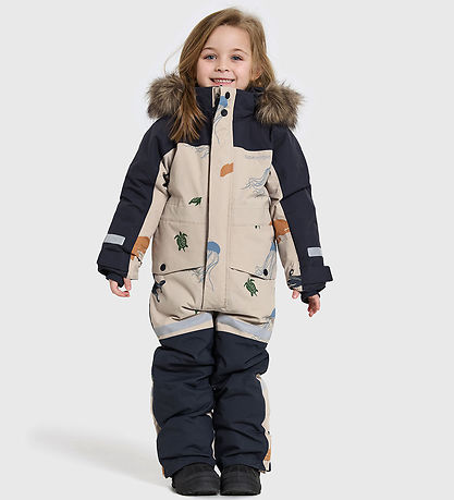 Didriksons Snowsuit - Bjärven - Winter Ocean Multi Reflex Didriksons Snowsuit - Bjärven - Winter Ocean Multi Reflex