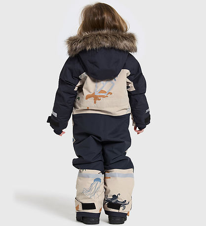 Didriksons Snowsuit - Bjärven - Winter Ocean Multi Reflex Didriksons Snowsuit - Bjärven - Winter Ocean Multi Reflex