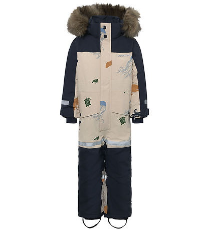 Didriksons Snowsuit - Bjärven - Winter Ocean Multi Reflex Didriksons Snowsuit - Bjärven - Winter Ocean Multi Reflex