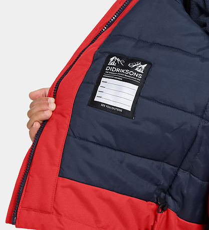 Didriksons Winter Coat - Bjärven - Pomme Red