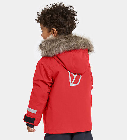Didriksons Winter Coat - Bjärven - Pomme Red