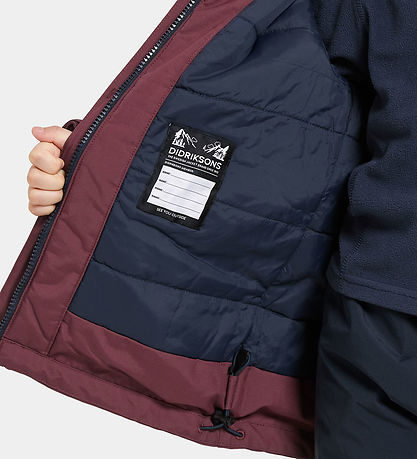 Didriksons Winter Coat - Bjärven - Anemon Red