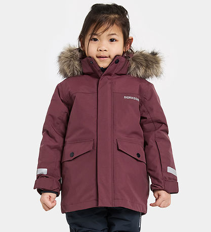 Didriksons Winter Coat - Bjärven - Anemon Red