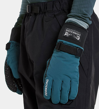Didriksons Gloves w. Fleece - Lovas - Star Blue