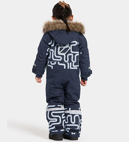 Didriksons Snowsuit - Bjärven - Path S Blue